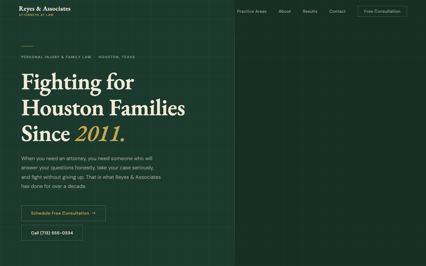 Reyes & Associates — law firm website